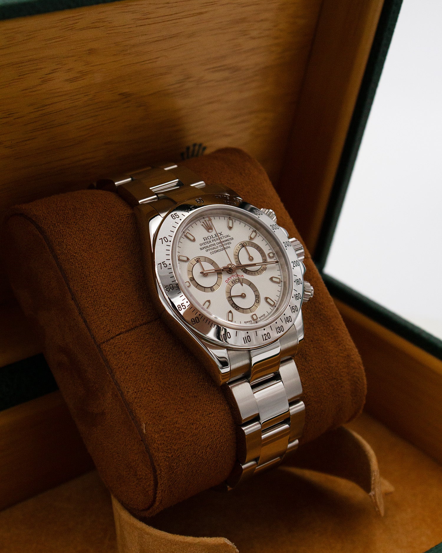 Rolex Daytona Chronograph "P Series Panna Dial" 116520 – 2002 – Full Set