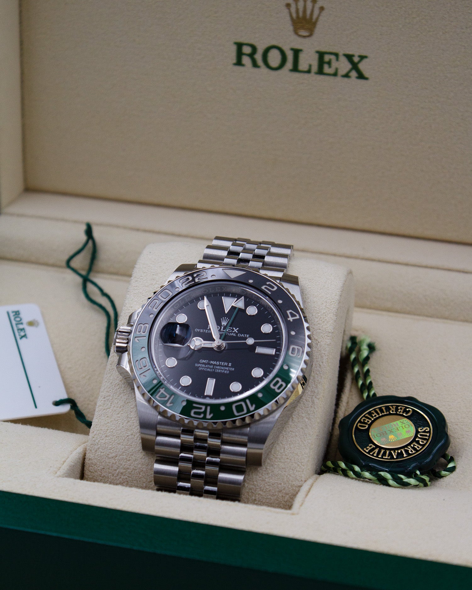 Rolex GMT Master II "Sprite" 126720VTNR – 2023 – Full Set