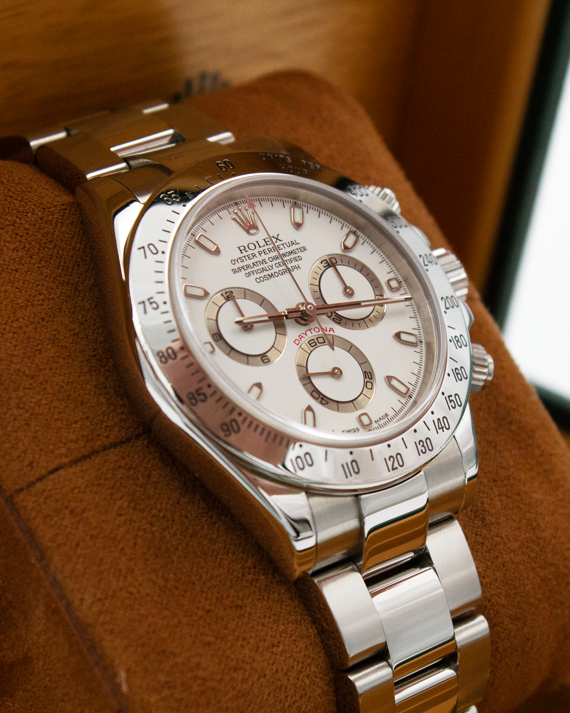 Rolex Daytona Chronograph "P Series Panna Dial" 116520 – 2002 – Full Set