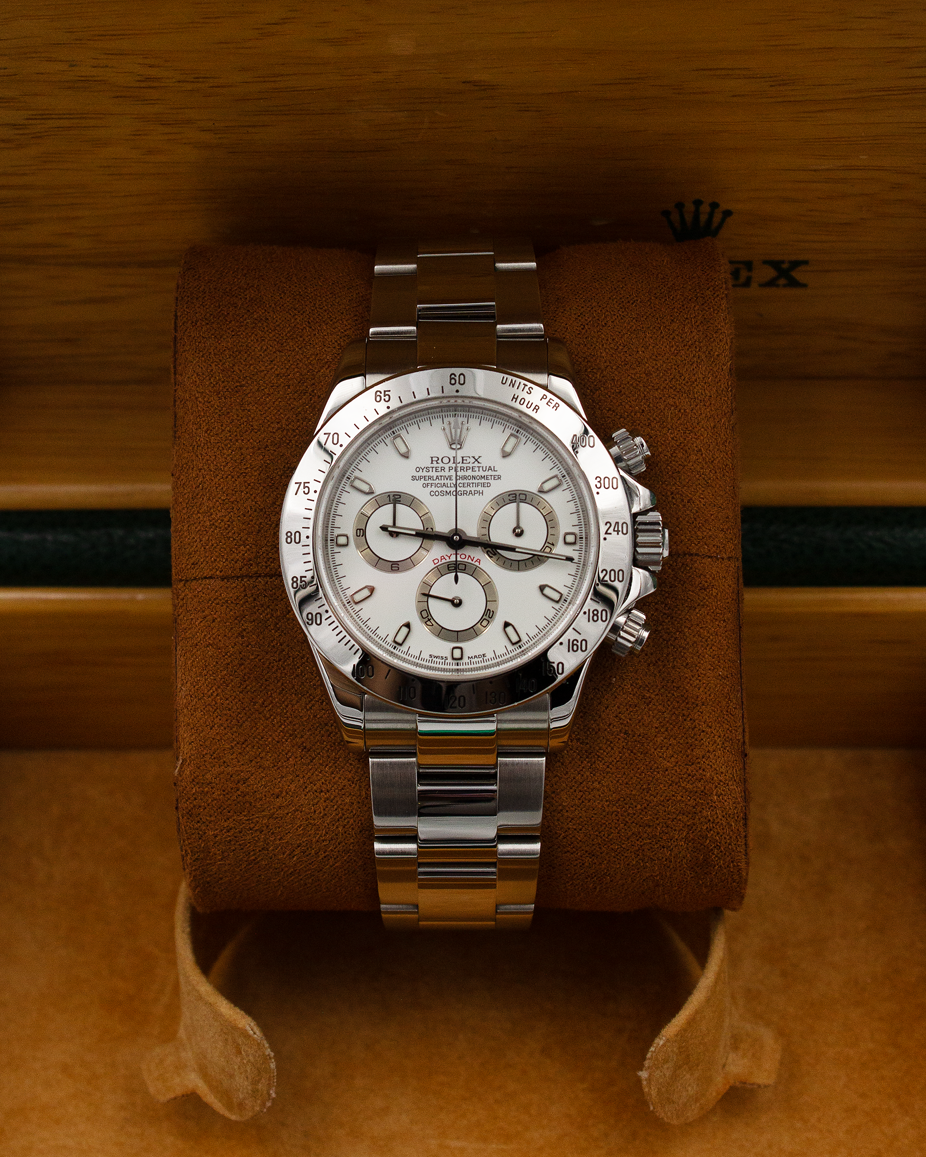 Rolex Daytona Chronograph "P Series Panna Dial" 116520 – 2002 – Full Set