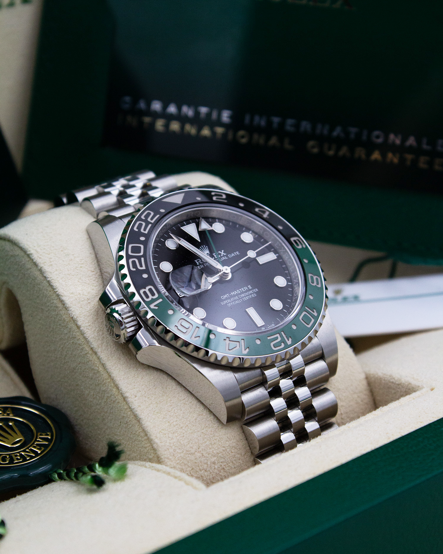 Rolex GMT Master II "Sprite" 126720VTNR – 2023 – Full Set