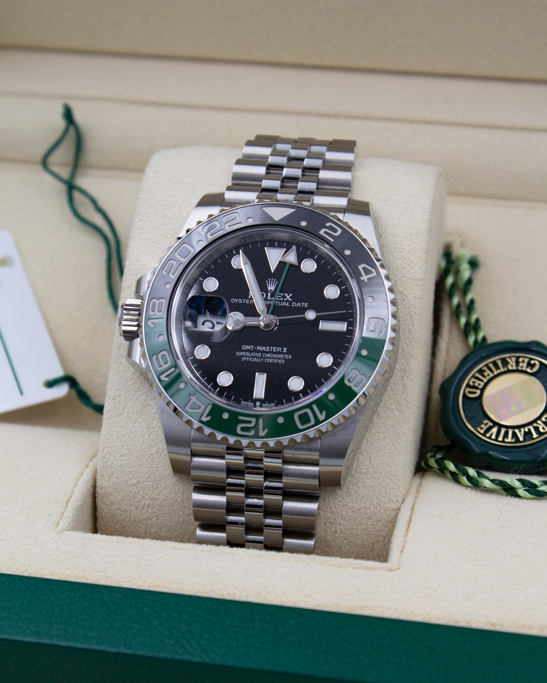Rolex GMT Master II "Sprite" 126720VTNR – 2023 – Full Set
