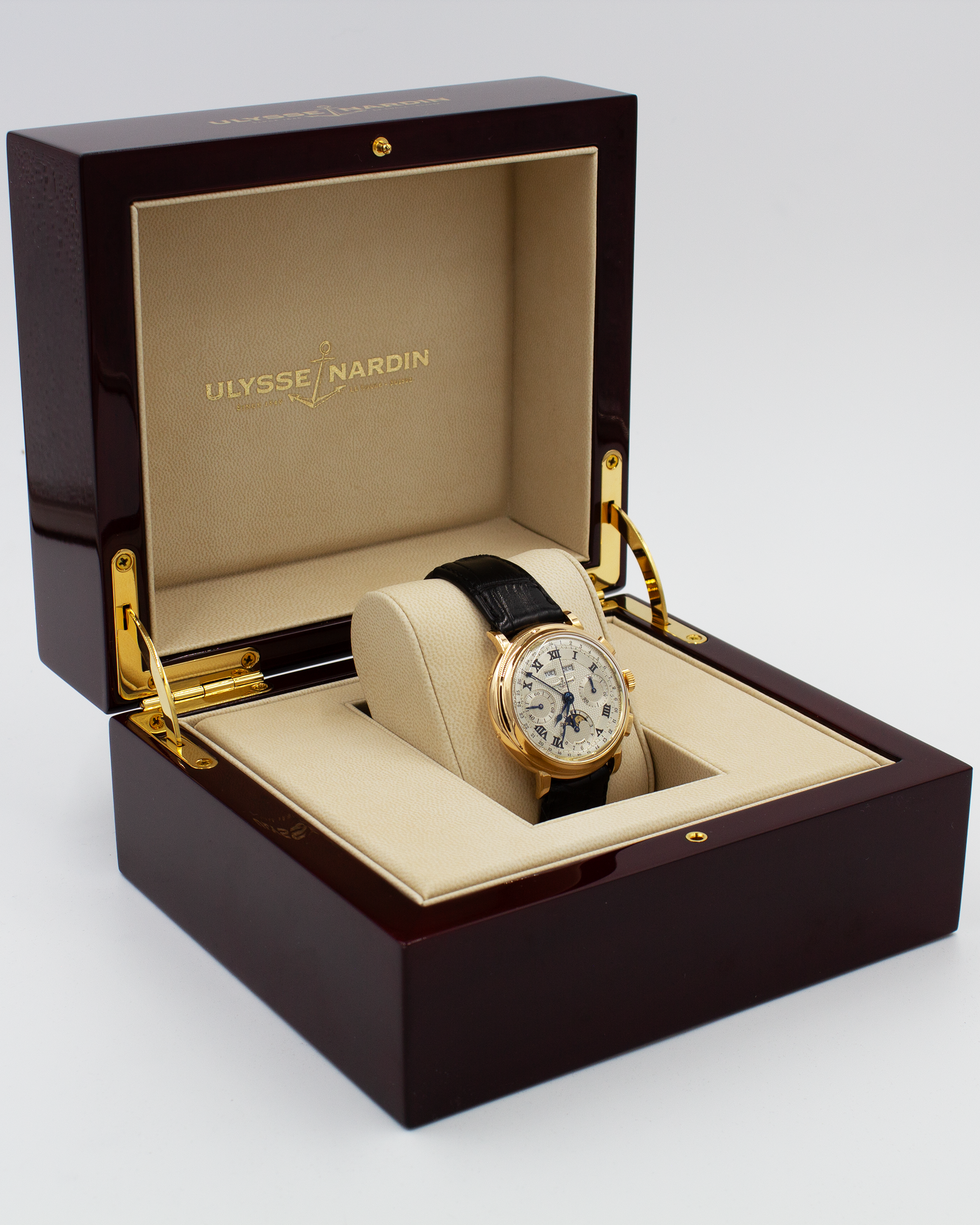 Ulysse Nardin Chronograph 521-22 – Jahreskalender – Mondphase