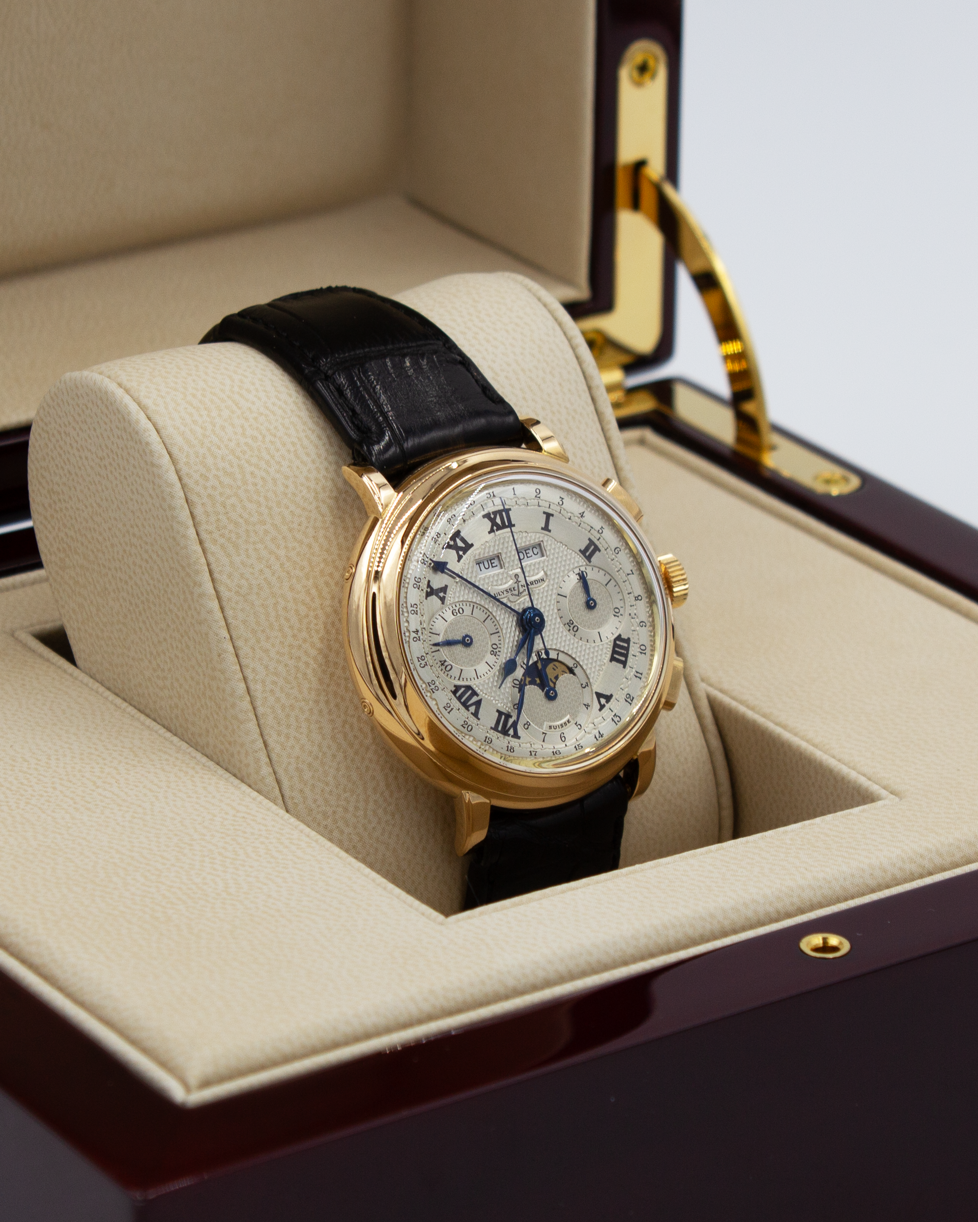 Ulysse Nardin Chronograph 521-22 – Jahreskalender – Mondphase