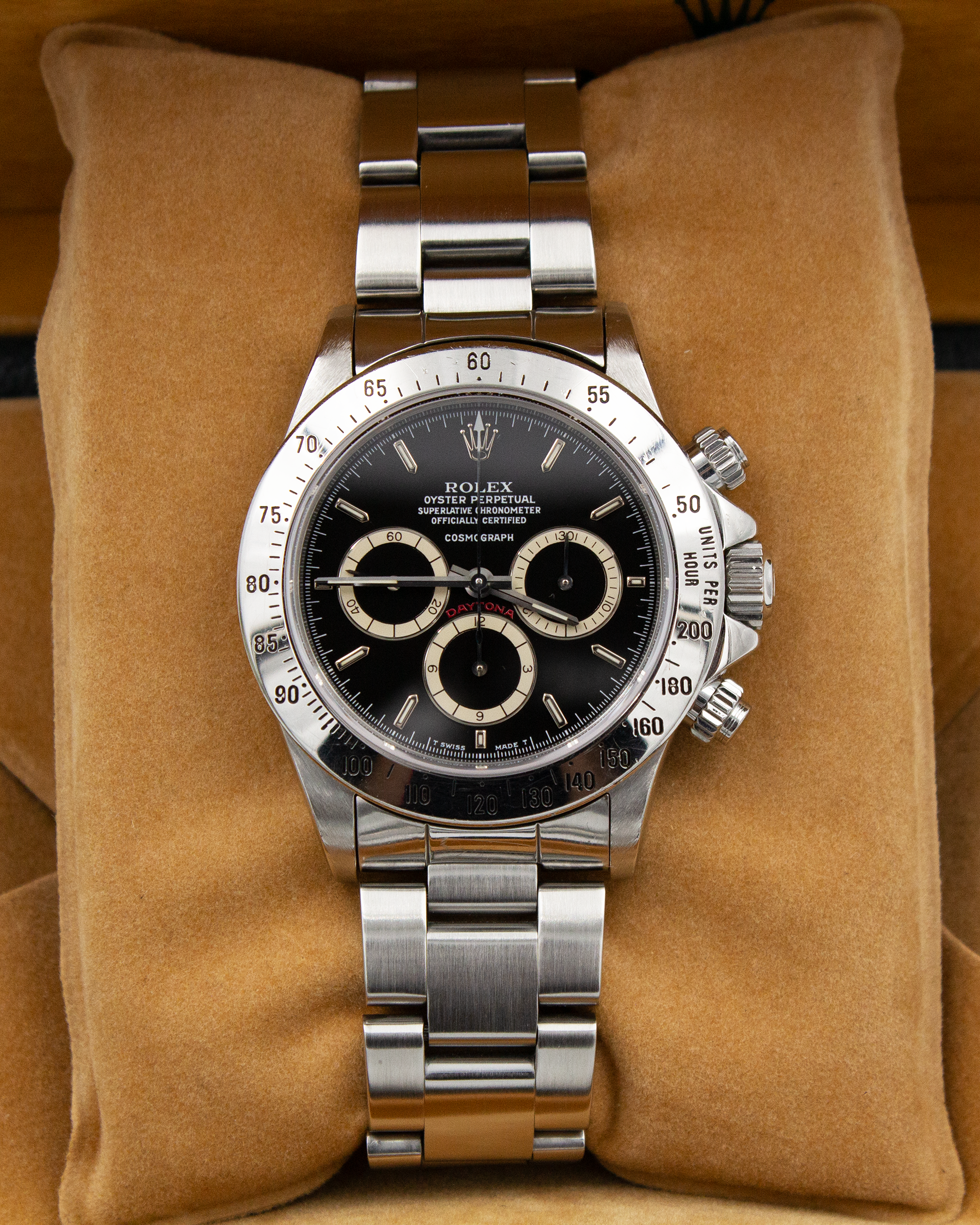 Rolex Daytona 16520 "floating dial" R-Series aus 1988 im Full Set (Box und Papiere)