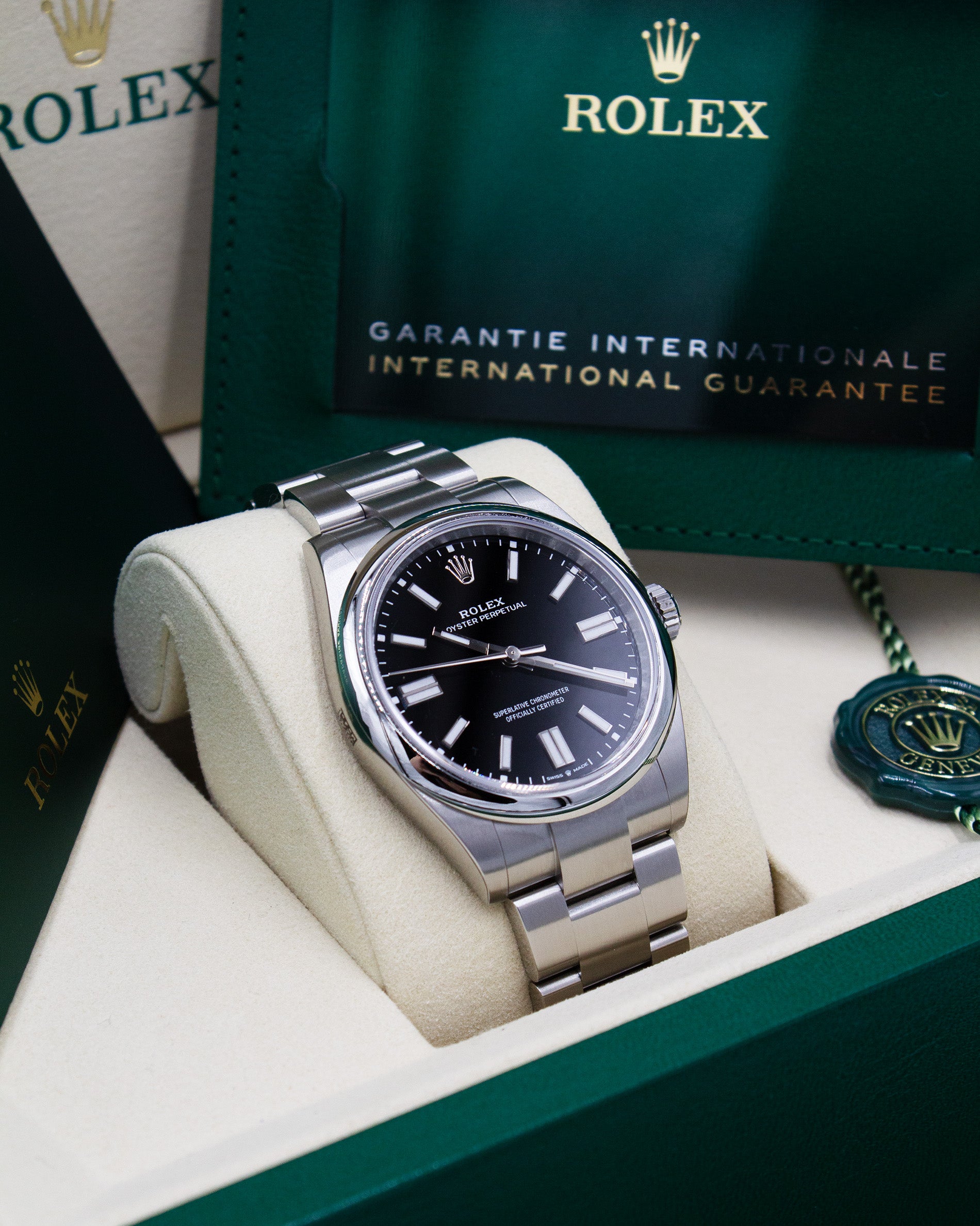 Rolex Oyster Perpetual 41 "Black" 134300 – 07/2025 – Full Set