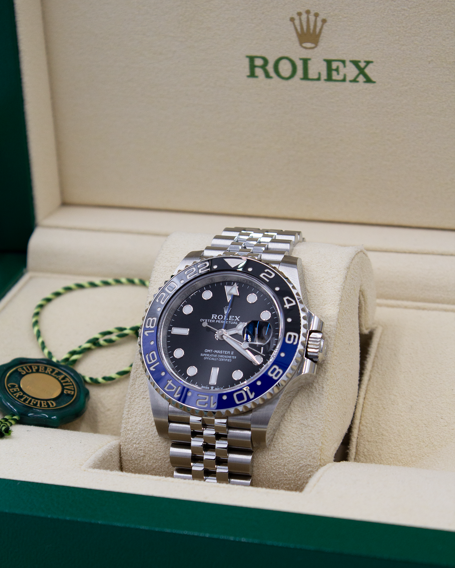 Rolex GMT Master II "Batgirl" 126710BLNR – 2023 – Full Set