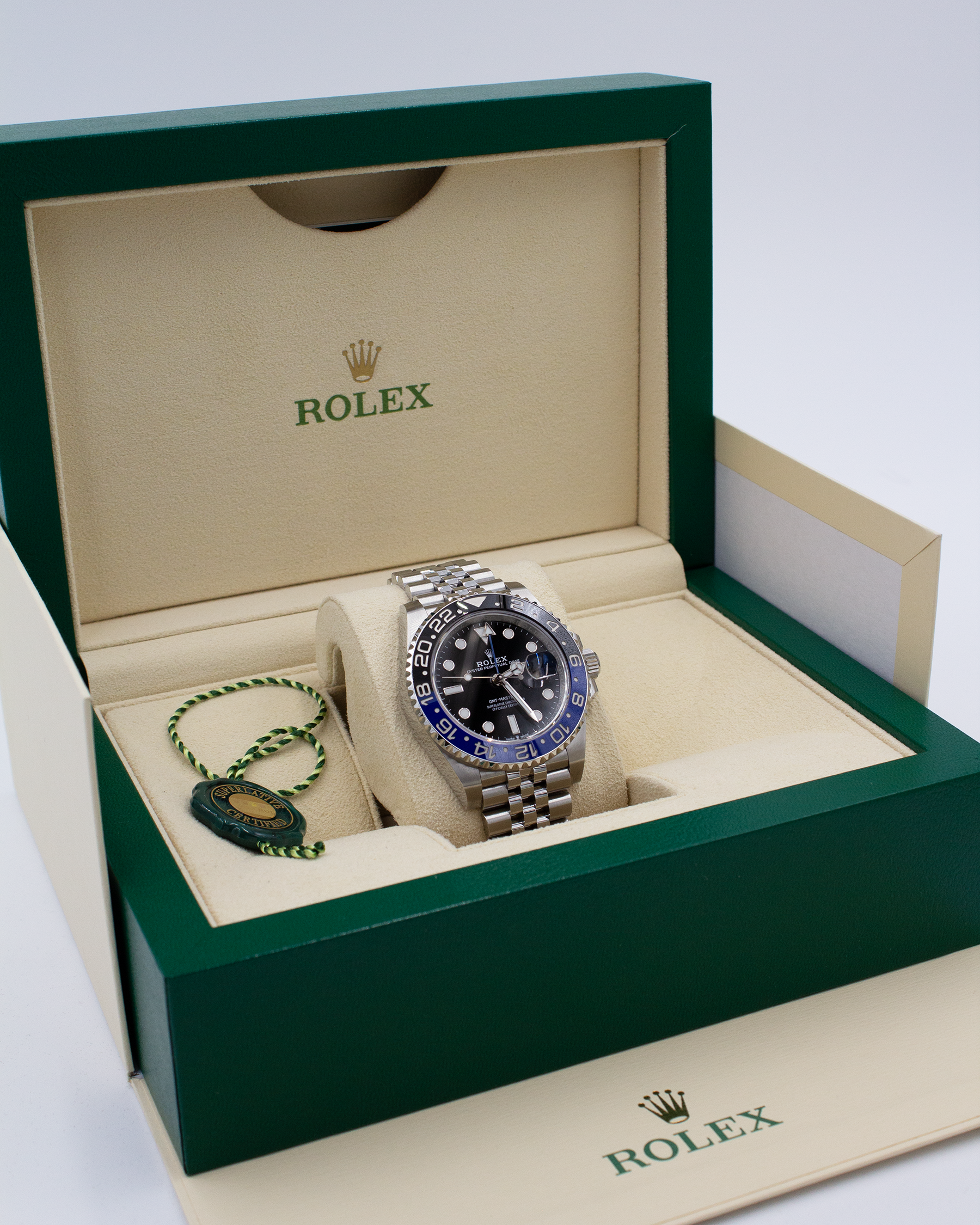 Rolex GMT Master II "Batgirl" 126710BLNR – 2023 – Full Set