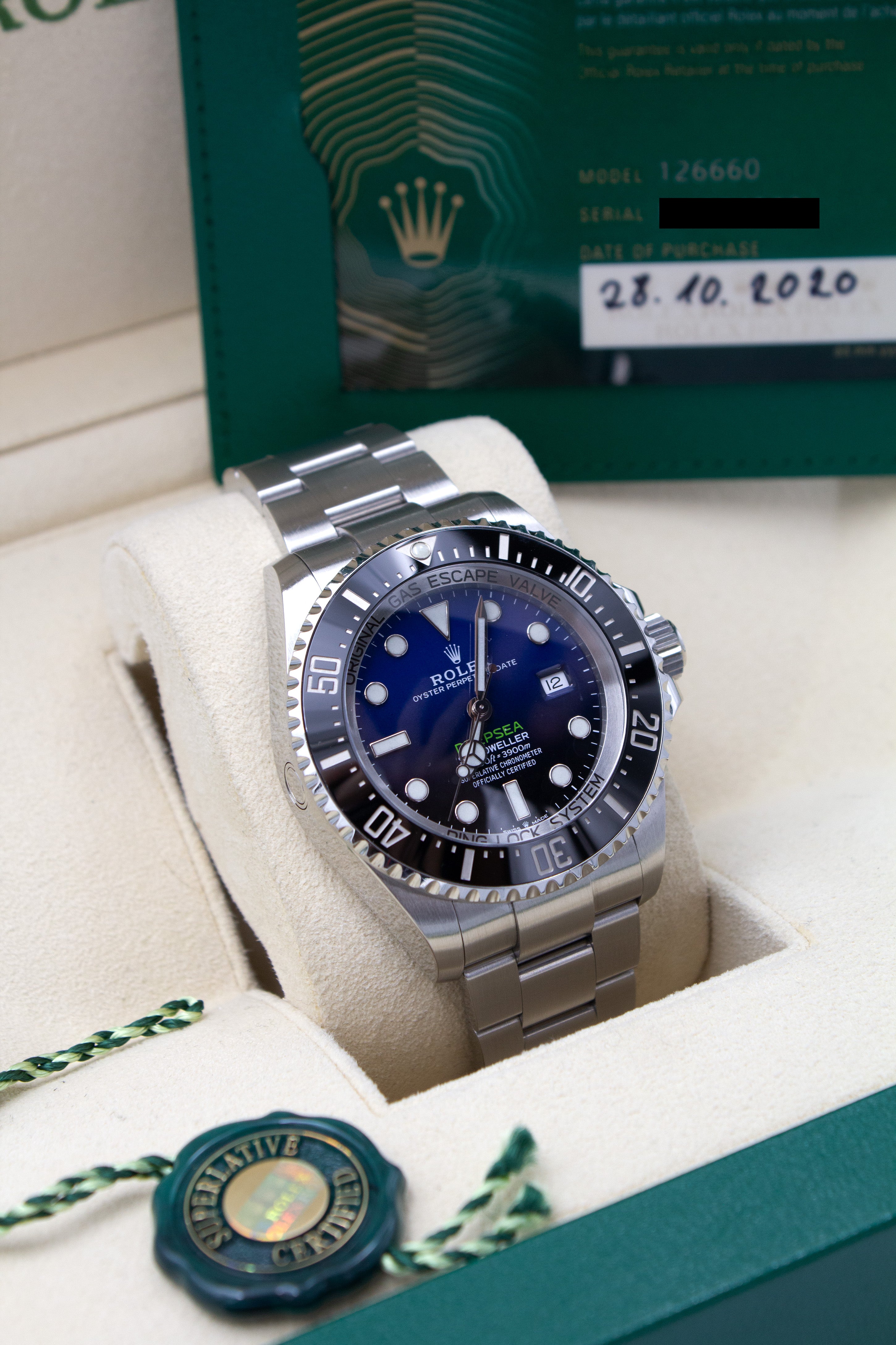 Rolex Sea-Dweller Deepsea "James Cameron" 126660  – 10/2020 – Full Set