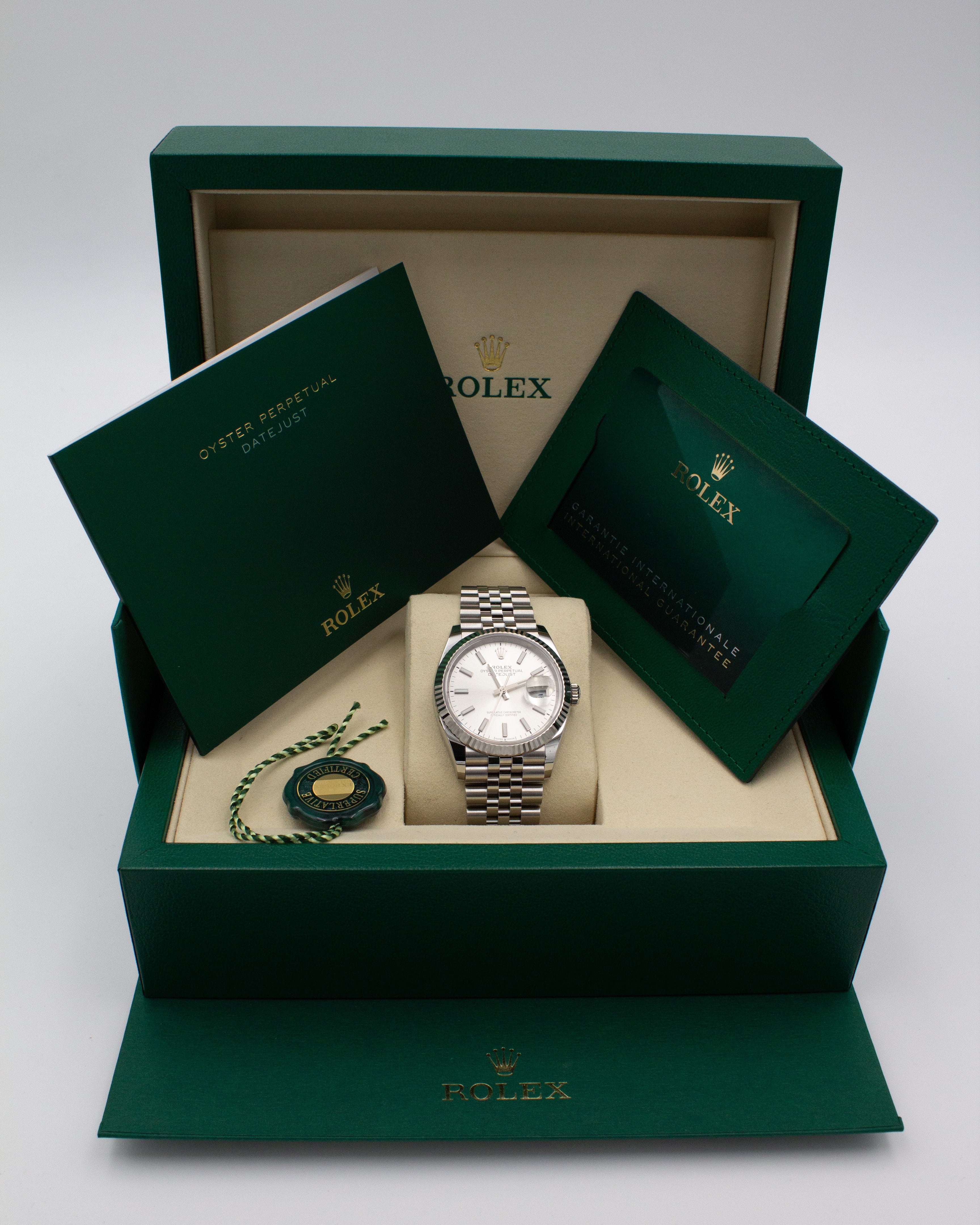 Rolex Datejust 36 – 126234 – 08/2025 – Full Set