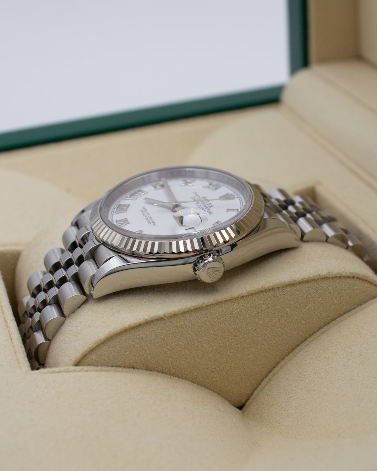 Rolex Datejust 36 White Roman Dial – 126234 – 04/2022