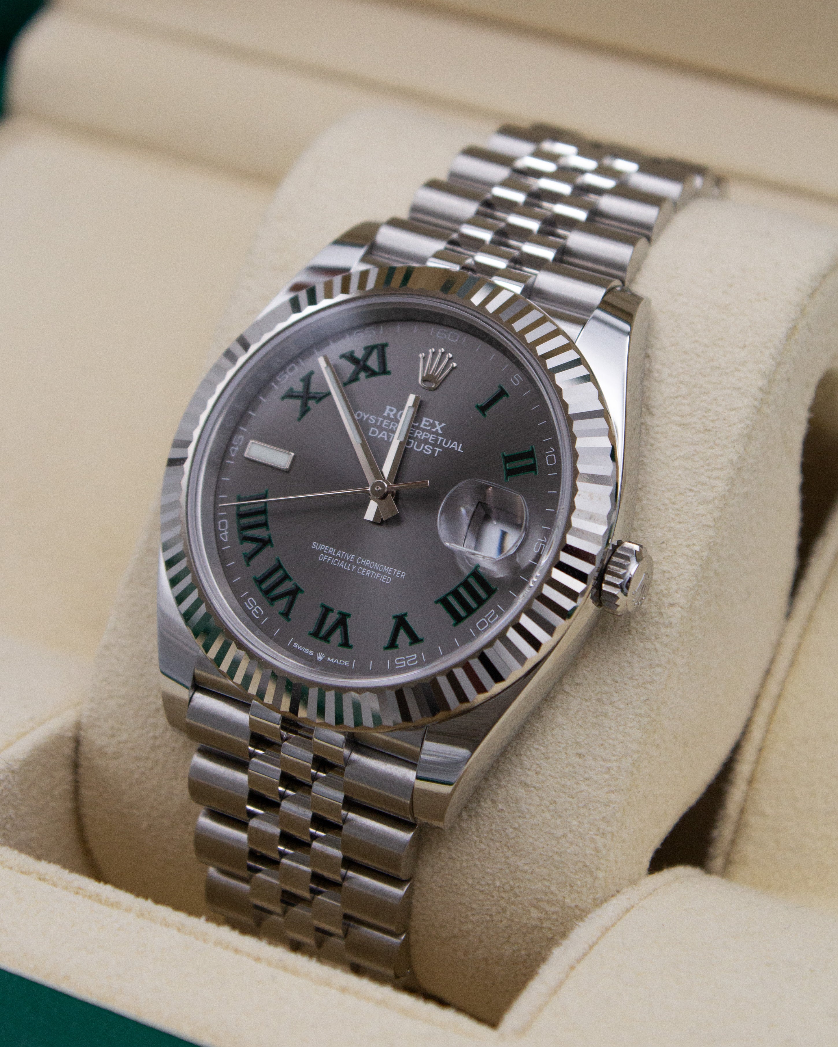 Rolex Datejust "Wimbledon" 126334 – 2024 – Fullset
