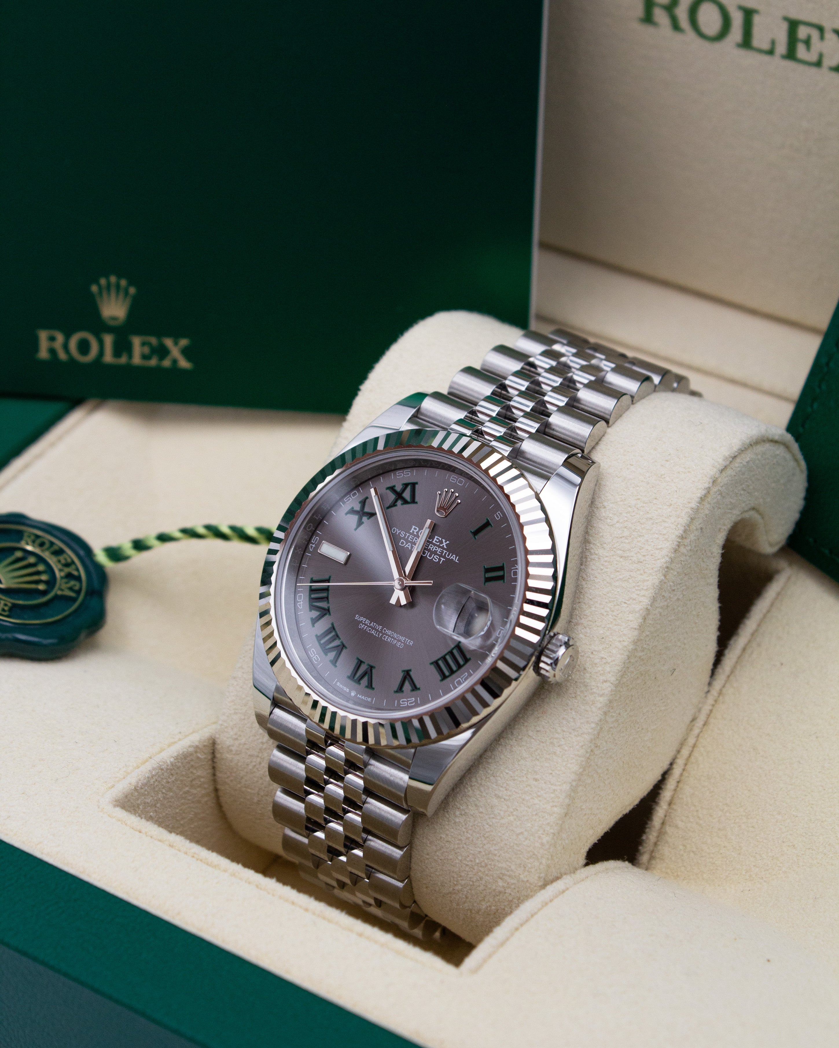 Rolex Datejust "Wimbledon" 126334 – 2024 – Fullset