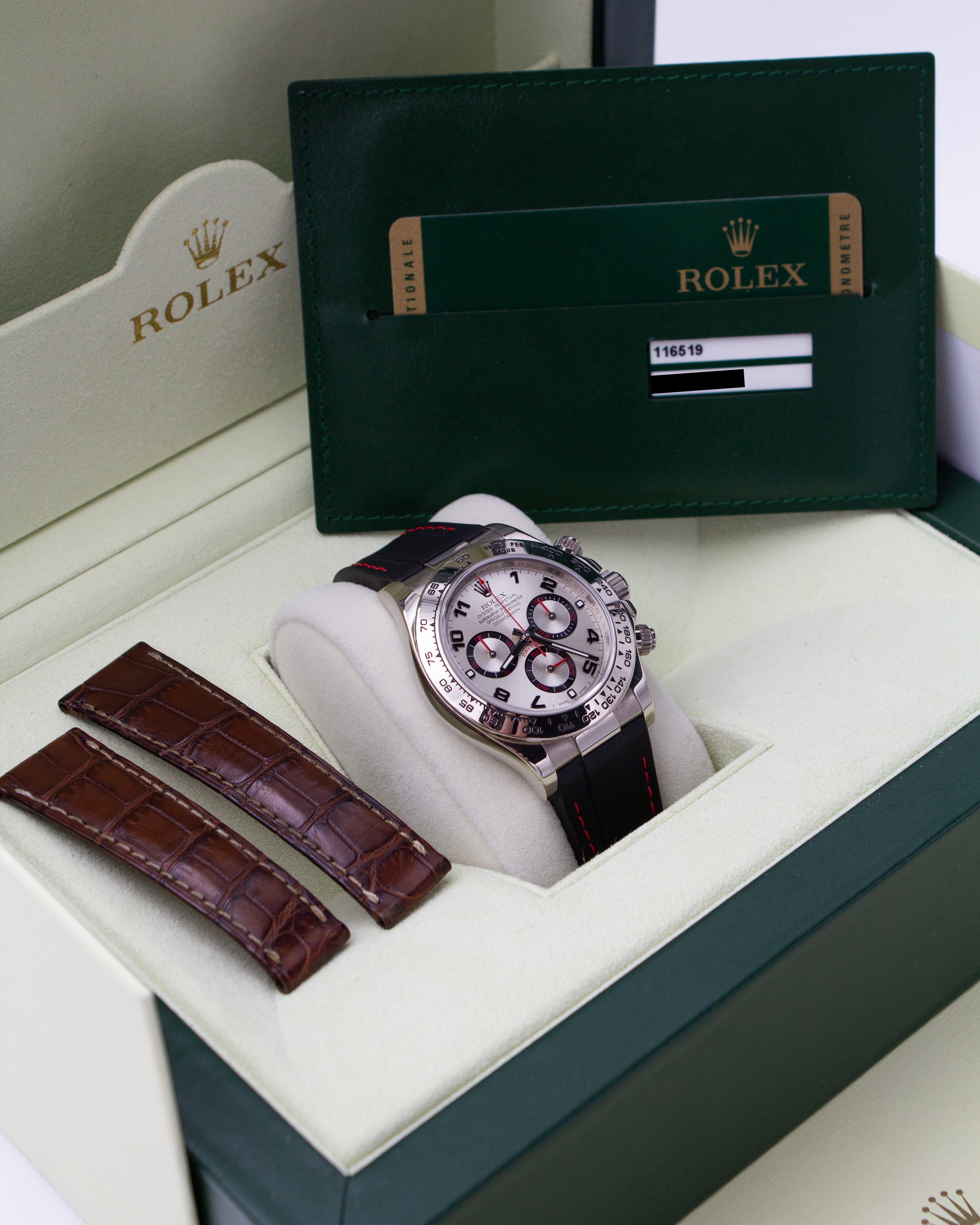 Rolex Daytona 116519 - Weißgold - 2009 - Box & Papiere