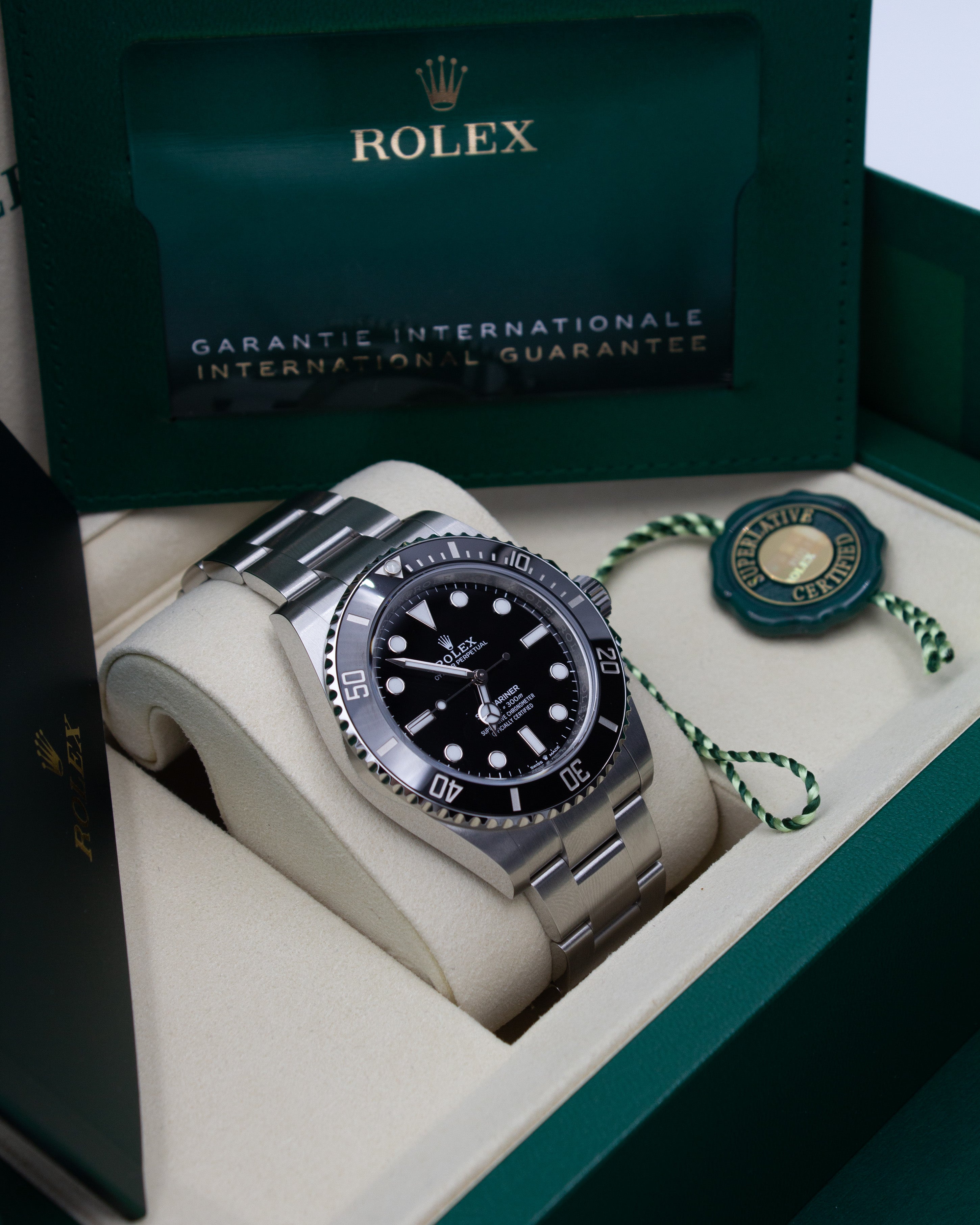 Rolex Submariner (No Date) - 124060 - 2025 - NEU - Full Set