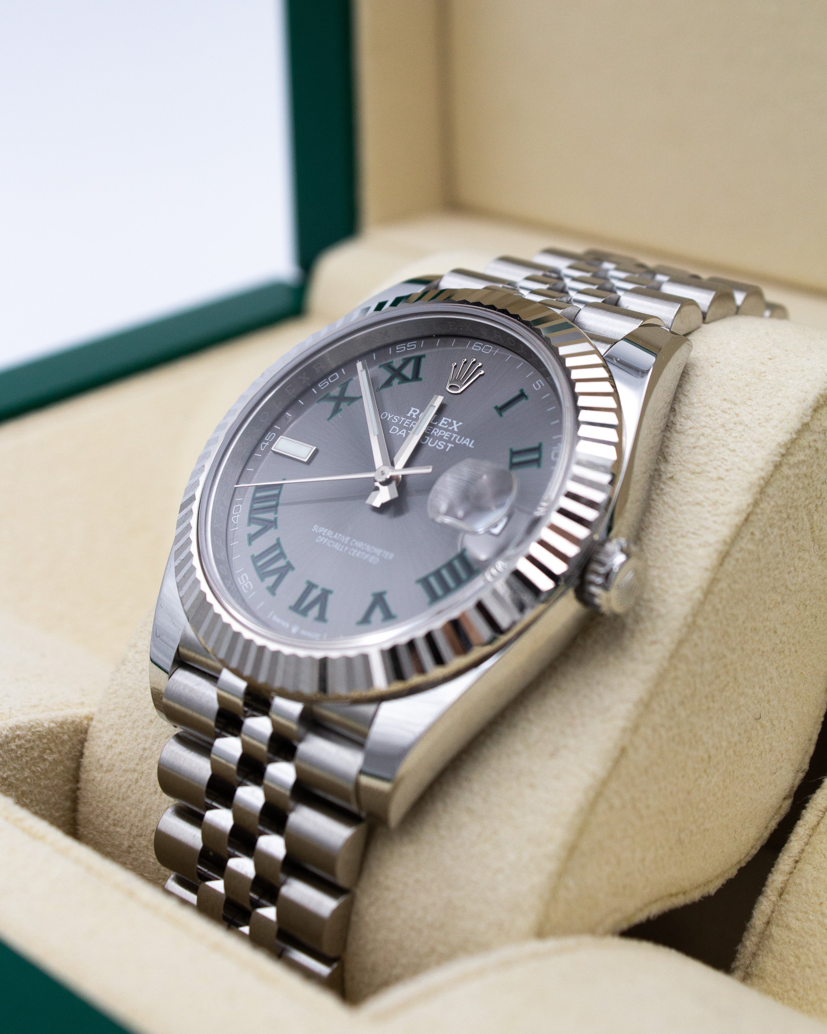 Rolex Datejust "Wimbledon" 126334 – 2024 – Fullset